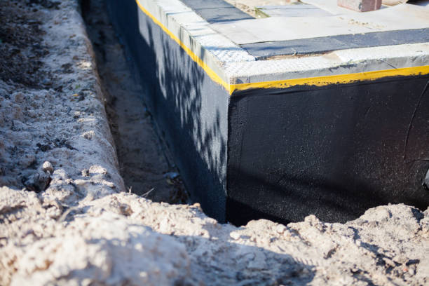 Professional Waterproofing technician working in Margate City, NJ